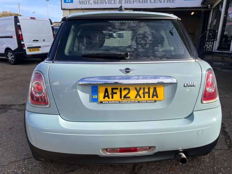2012 MINI Hatch 1.6 One Euro 5 3dr HATCHBACK Petrol Manual