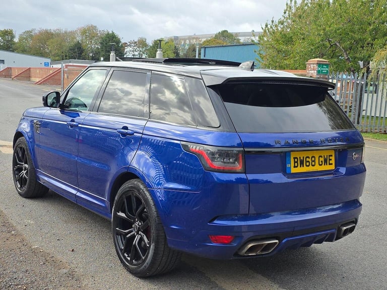 LAND ROVER RANGE ROVER SPORT 5.0 P575 V8 SVR Auto 4WD Euro 6 (s/s) 5dr 2018