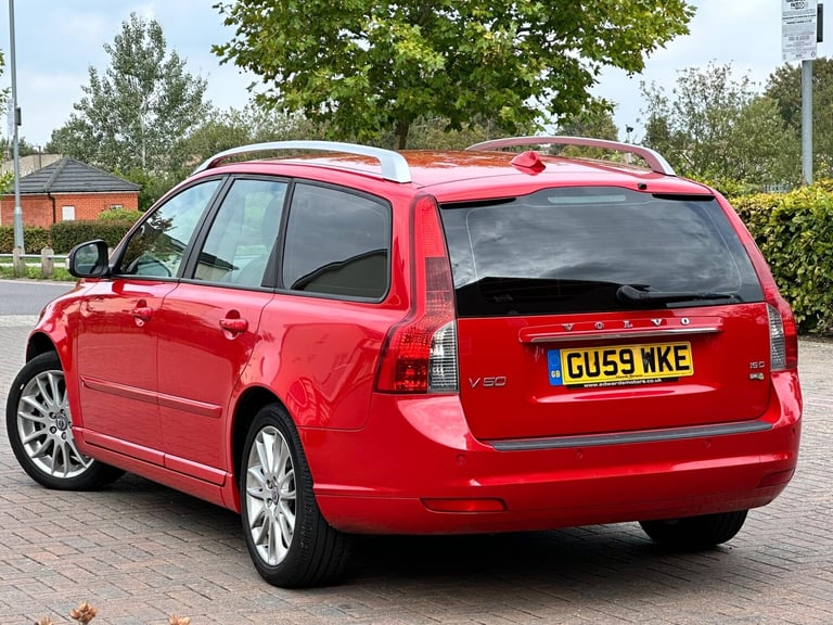 2009 Volvo V50 1.6D DRIVe SE Lux Euro 4 (s/s) 5dr ESTATE Diesel Manual