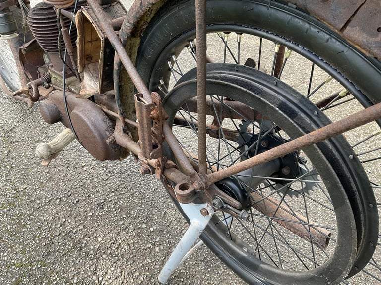 Triumph Model P 1926 unrestored ideal winter project 