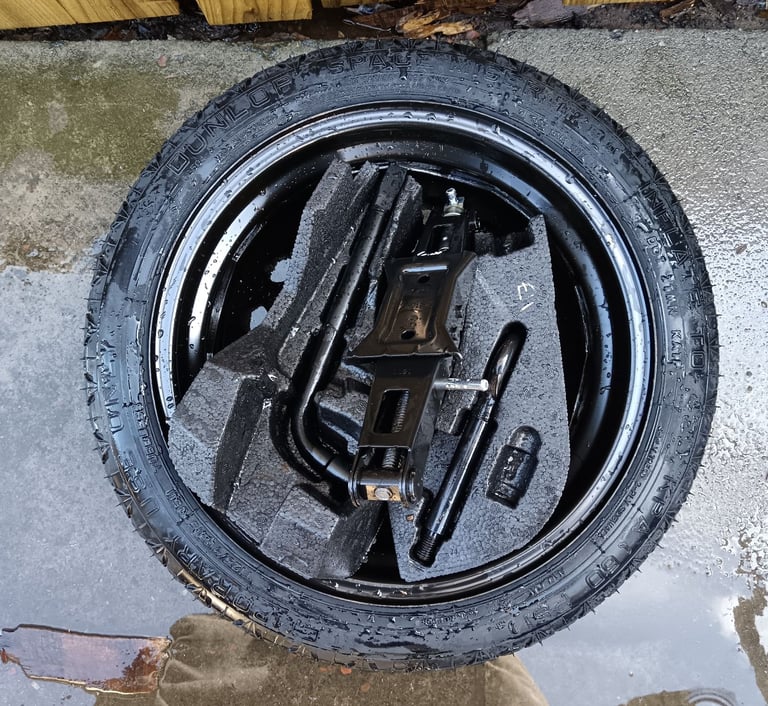 NEW Nissan Note Mk1 E11 2004-2013 Space Saver Spare Wheel with Tools 125 70 15