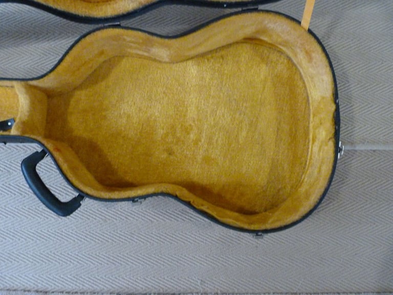 Lined Guitar hard case