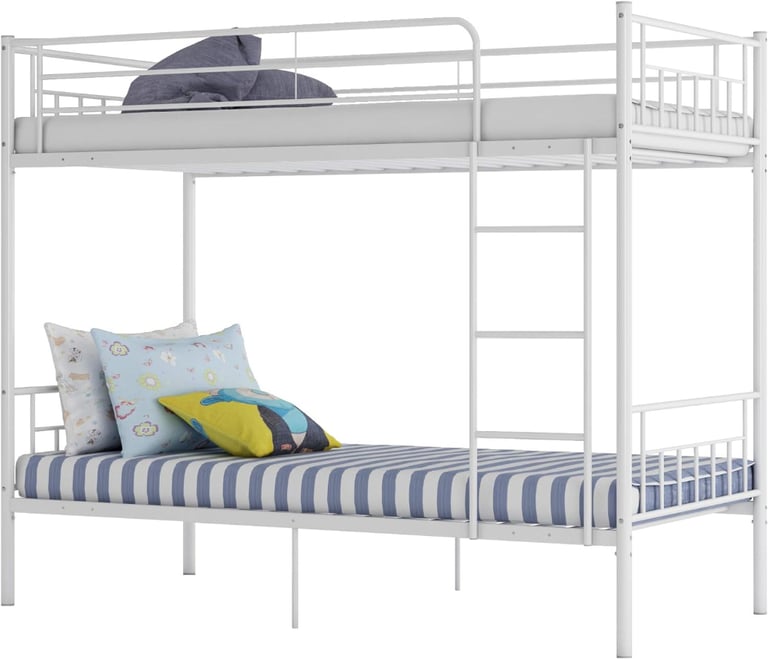 BRAND NEW DOUBLE OR SINGLE METAL BUNK BED AND MATTRESS in Elephant