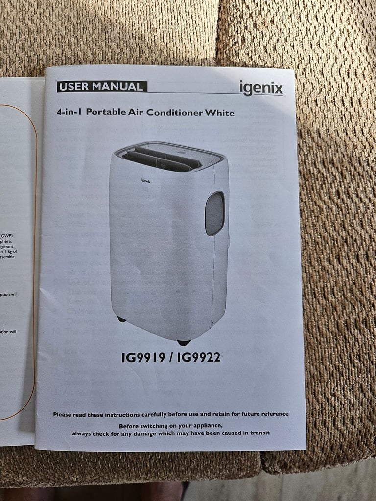 Igenix 4 in 1 portable air con unit