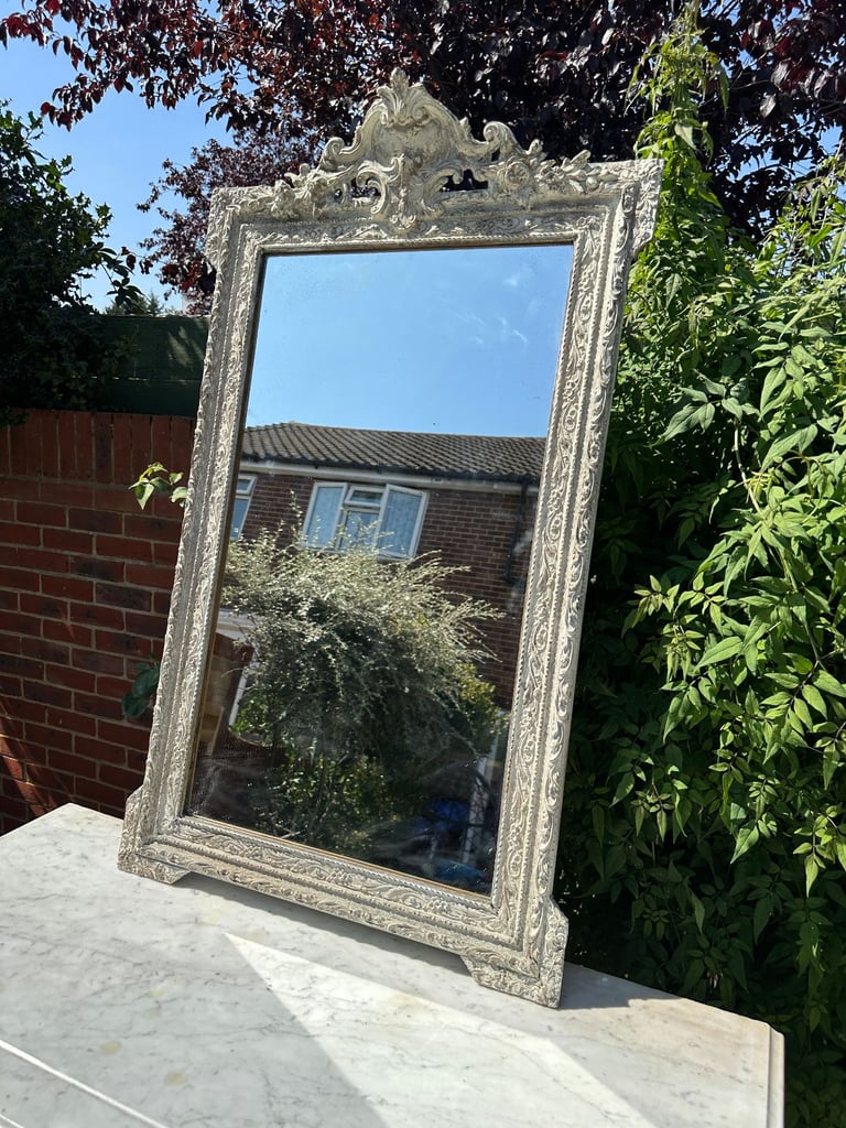 Wonderful French Antique 19th Century Carved Mirror 71X120cm– Great Condition