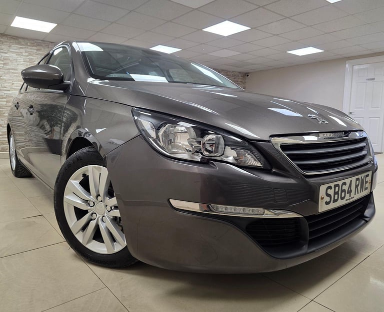 PEUGEOT 308 1.6 HDi Active Grey Manual Diesel 2014 WARRANTY 12 MONTHS MOT