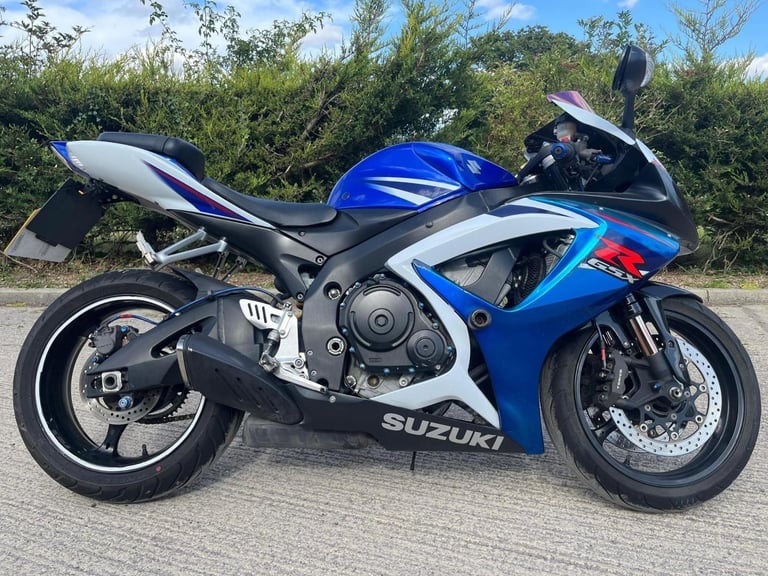2007 07 SUZUKI GSXR 750 K7 GSXR750 BLUE SPORTS SUPERSPORT