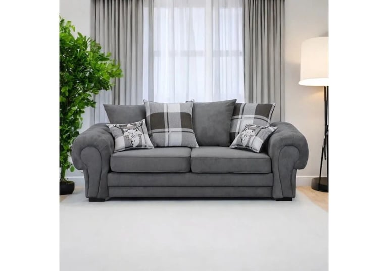 image for Verona 3+2 Seater Sofa Luxury Comfortable With High Quality Foam Cushioning BRAND NEW ~~ COD