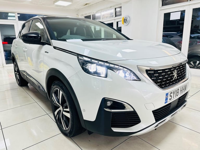 2018 Peugeot 3008 1.2 PureTech GT Line Euro 6 (s/s) 5dr HATCHBACK Petrol Manual