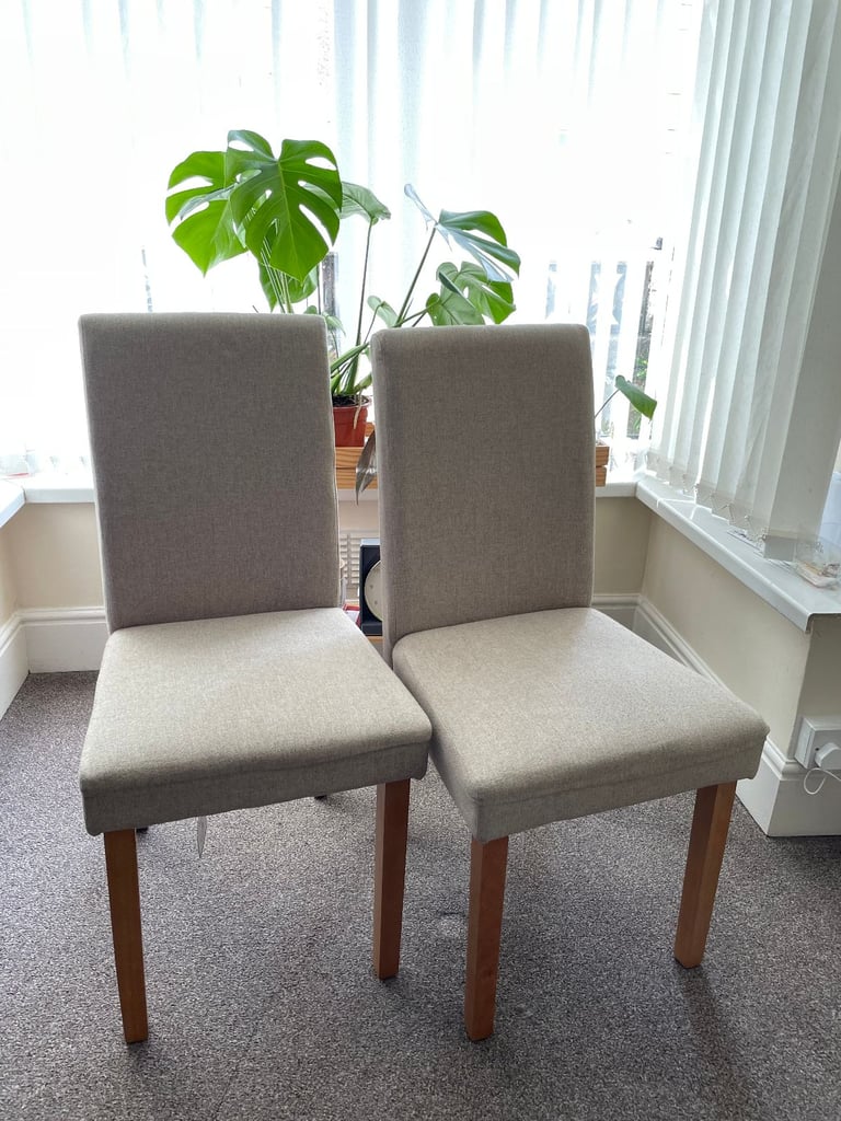 image for Rectangular Dinning Chair (£40 for 2)