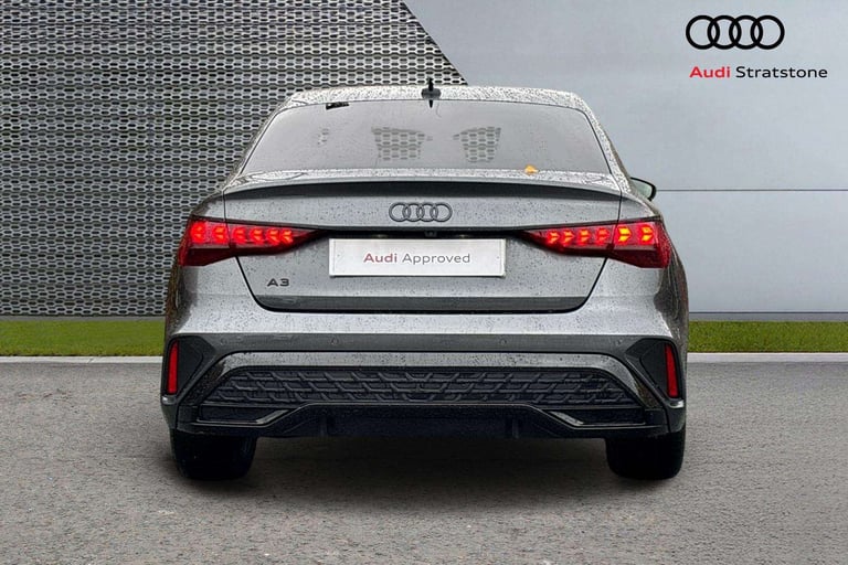  Audi A3 1.5 TFSI 150 Black Ed 4dr S Tronic [Tech Pack] Saloon Petrol Automatic