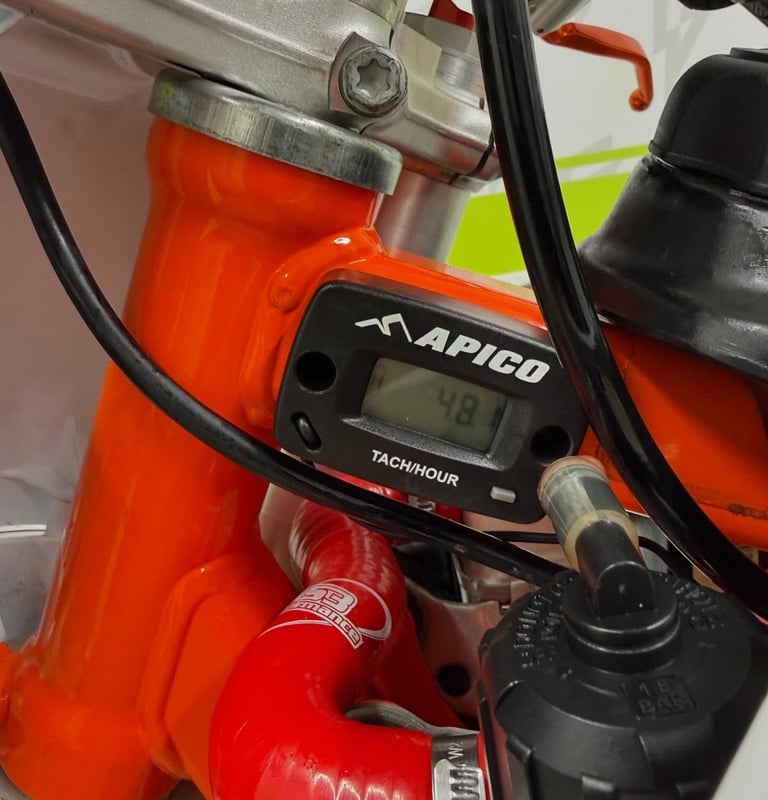 KTM SX 50 2023, HGS exhaust, VHM head