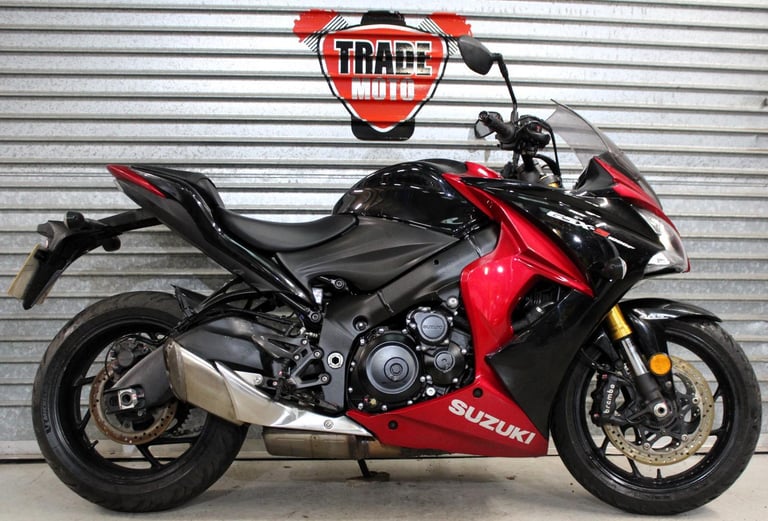 2018 18 SUZUKI GSX-S1000F GSXS 1000 F ABS RED BLACK HPI CLEAR 21K NEW MOT 