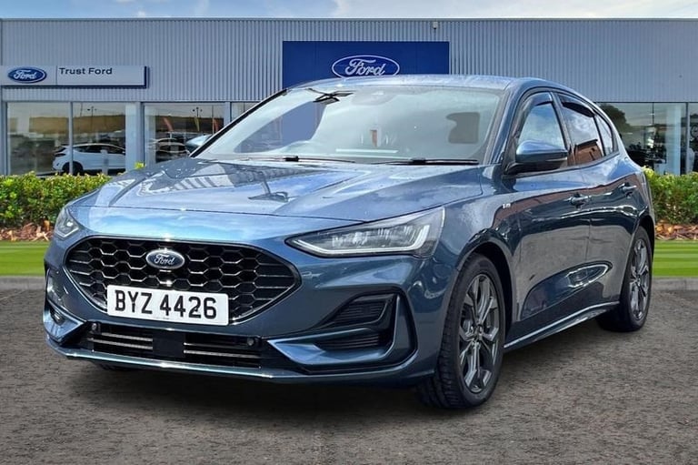 2022 Ford Focus 1.0T EcoBoost ST-Line Hatchback 5dr Petrol Manual, Apple Car Play, Android Hatchb...