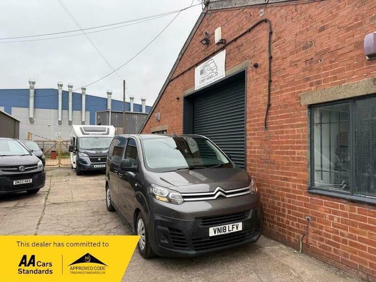 2018 Citroen Dispatch 1.6 BlueHDi 1000 Enterprise XS ETG6 FWD 1 Euro 6 (s/s) 6dr PANEL VAN Diesel...