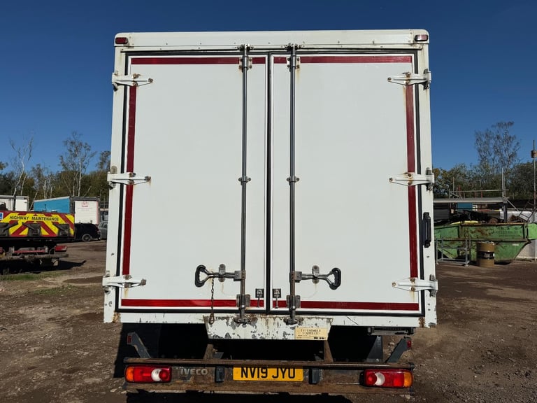 Iveco Eurocargo 75-160 2019 EURO 6 7.5 ton short wheel base box truck auto 