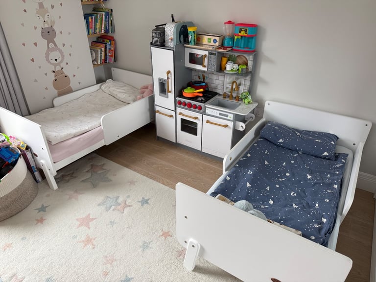 Boori Natty Cot Bed in White 