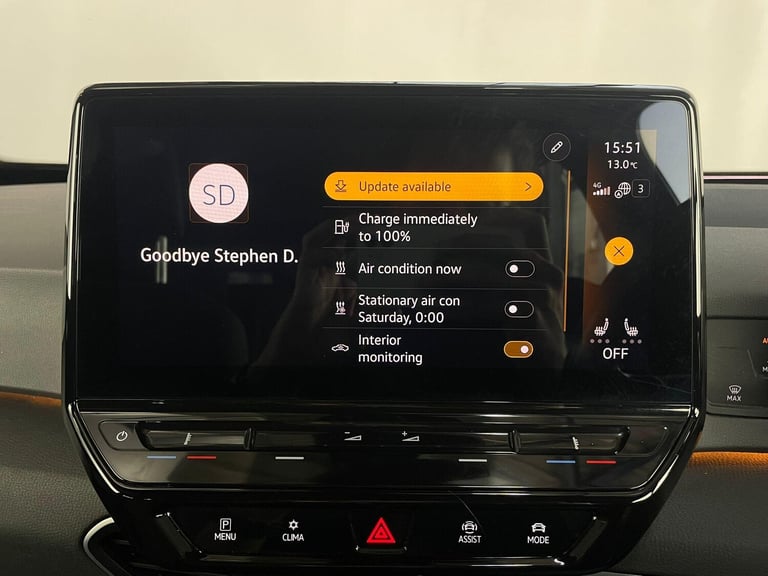 2021 Volkswagen ID.3 Pro Performance 58kWh Life Auto 5dr HATCHBACK Electric Automatic
