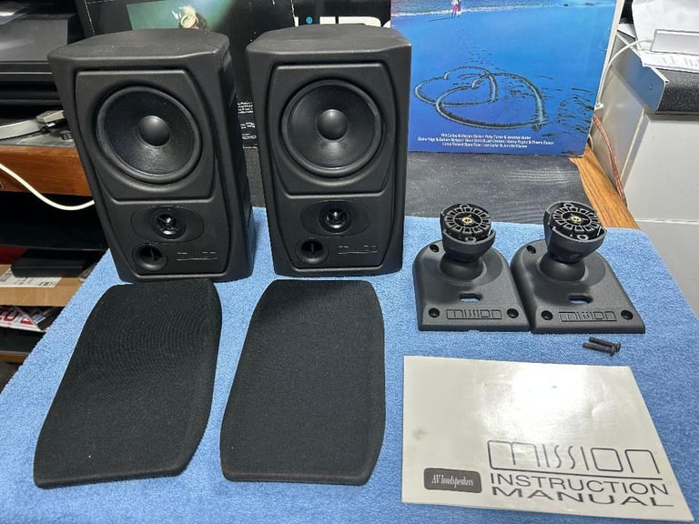 image for Mission 73 speakers with manual