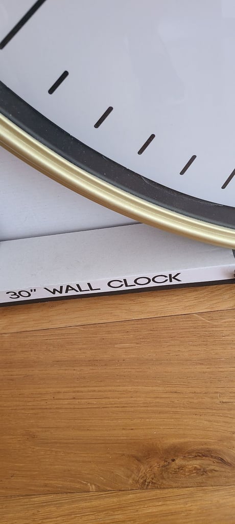 NEW WALL CLOCK 30 inches 