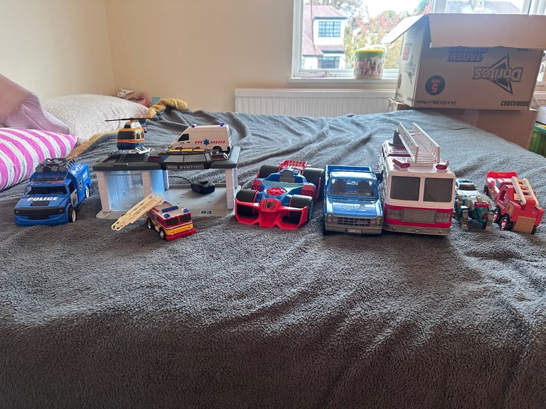 image for Huge car boys toy bundle