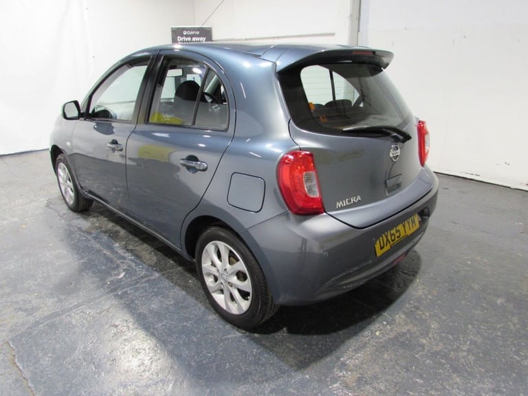 2015 65 NISSAN MICRA 1.2 ACENTA HATCHBACK 5DR PETROL CVT EURO 5 (80 PS)