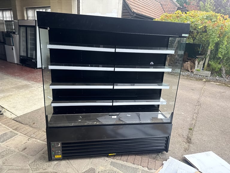 Display Fridge open front like new cafe supermarket takeaway 