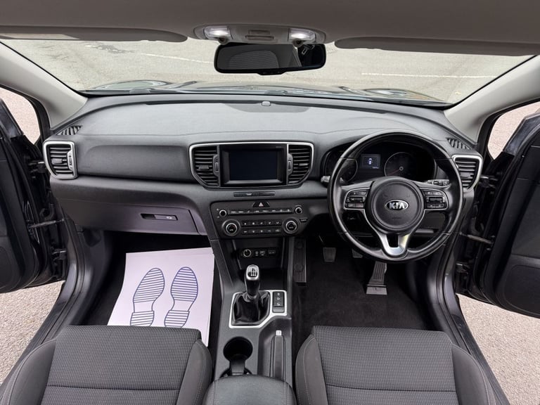 2017 Kia Sportage 1.6 GDi 2 SUV 5dr Petrol Manual Euro 6 (s/s) (130 bhp) ESTATE Petrol Manual
