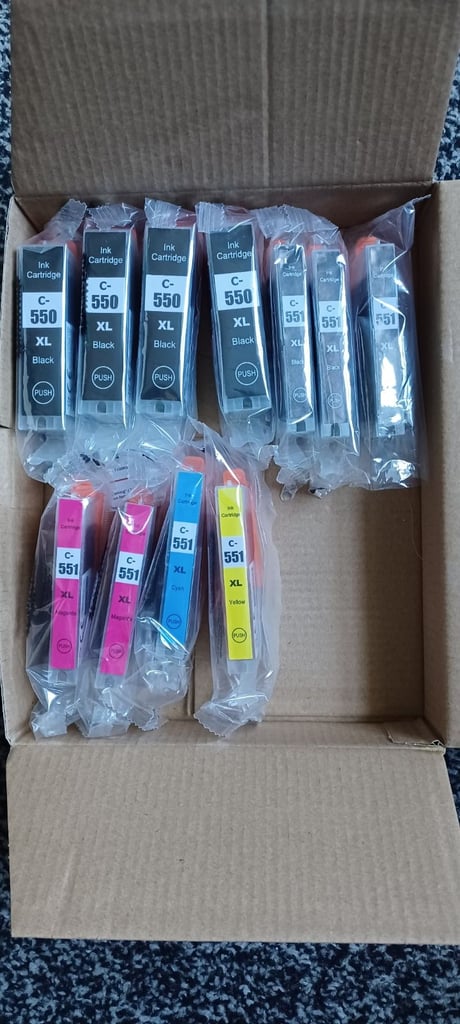 image for 11 x Canon iP7250 Printer Compatible Inks.