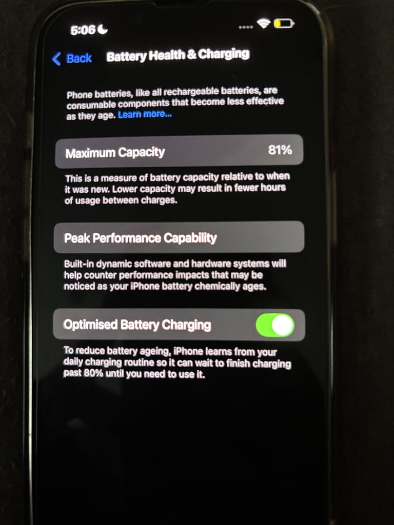Iphone 14 128gb midnight blue NO BOX