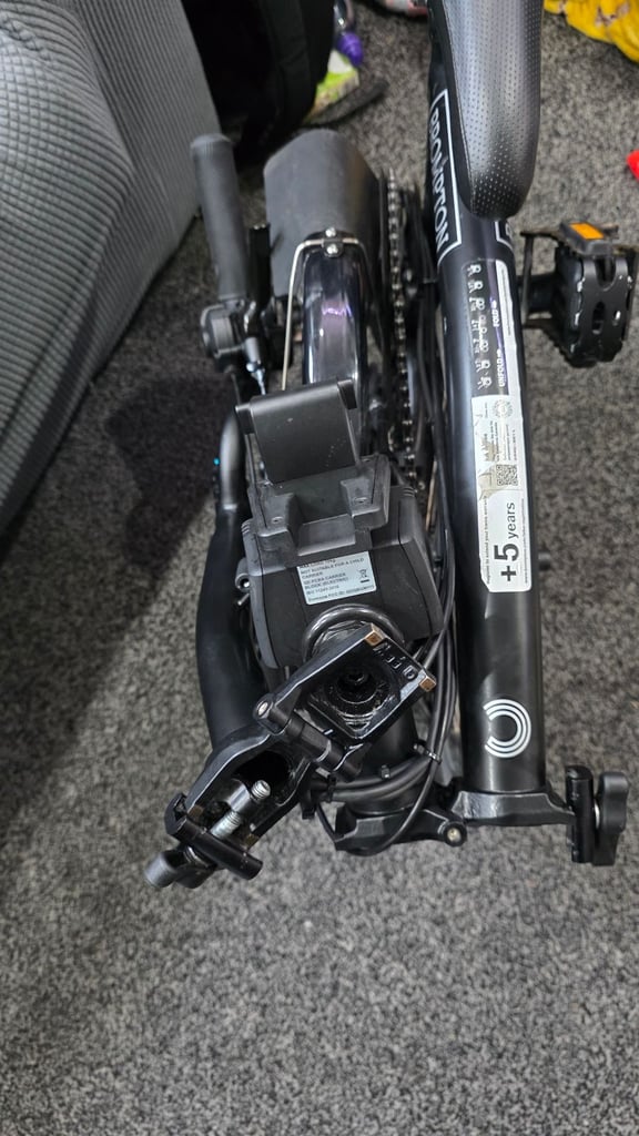 Brompton folding electric bike 