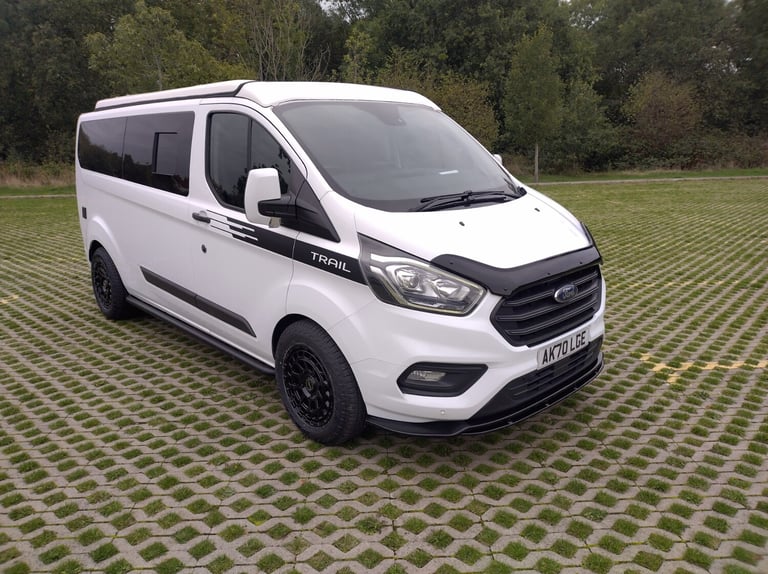 image for FORD TRANSIT CUSTOM 2.0 ECOBLUE CAMPER VAN 4 BERTH 2021 / 70 @ MCD CARS 