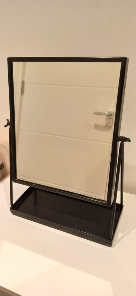 KARMSUND Table mirror, black, 27x43 cm from IKEA 