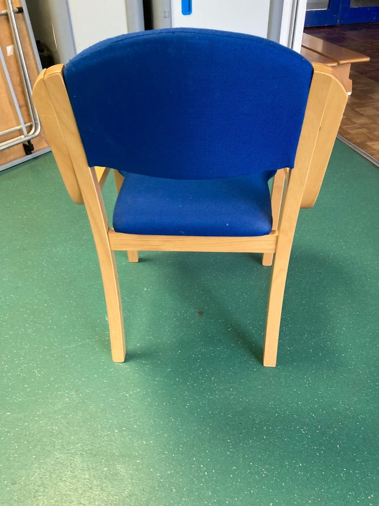 Wood framed chair