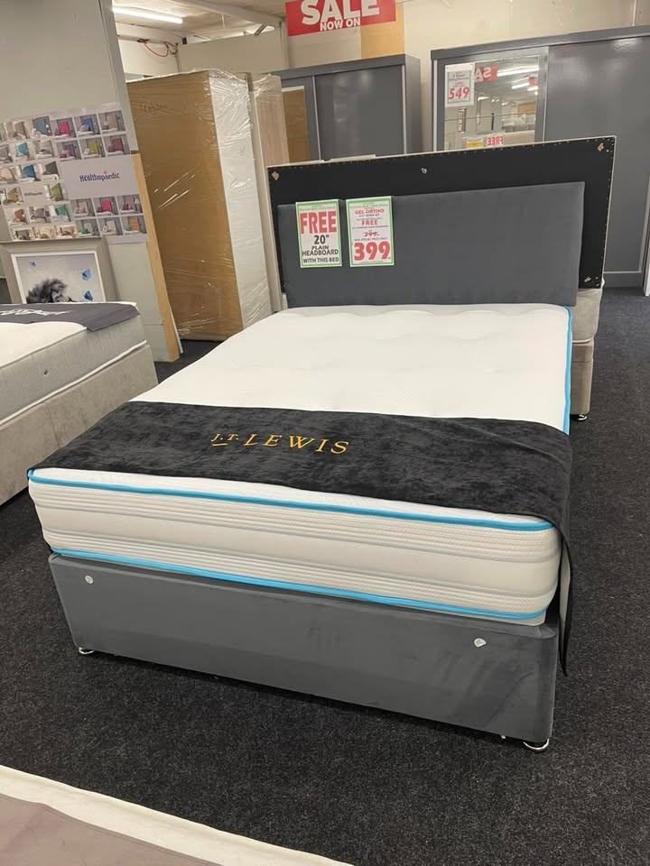 image for 🌙 Comfortable Double Divan Bed with Storage | Perfect for Guest Rooms **