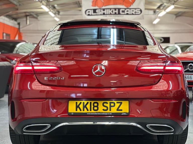 2018 Mercedes-Benz E-Class 2.0 E220d AMG Line (Premium) G-Tronic+ Euro 6 (s/s) 2dr COUPE Diesel A...