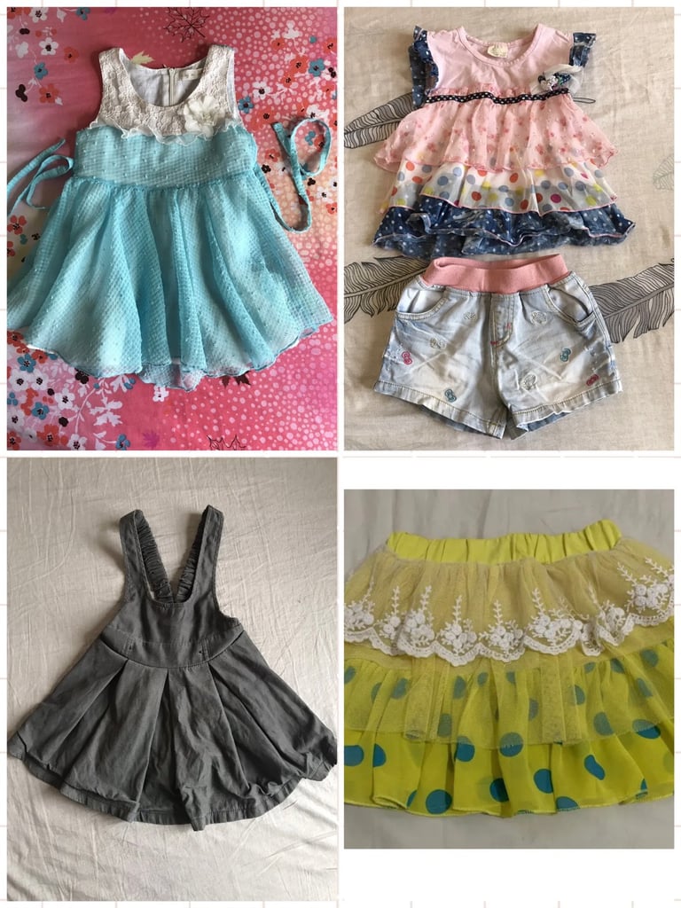 image for Girls clothing bundle, size:1-2years