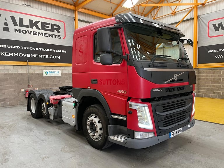 VOLVO FM 450 *EURO 6* PET REGS 6X2 TRACTOR UNIT - 2018 - PE18 NNG