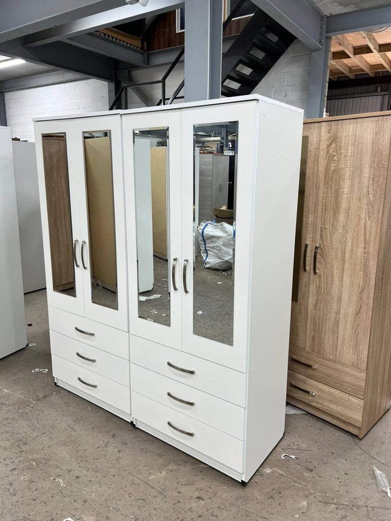 Brand New 2 To 10 Doors Wardrobe Available in Stock