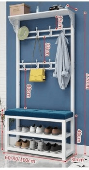 Coat Rack Shoe Bench 
