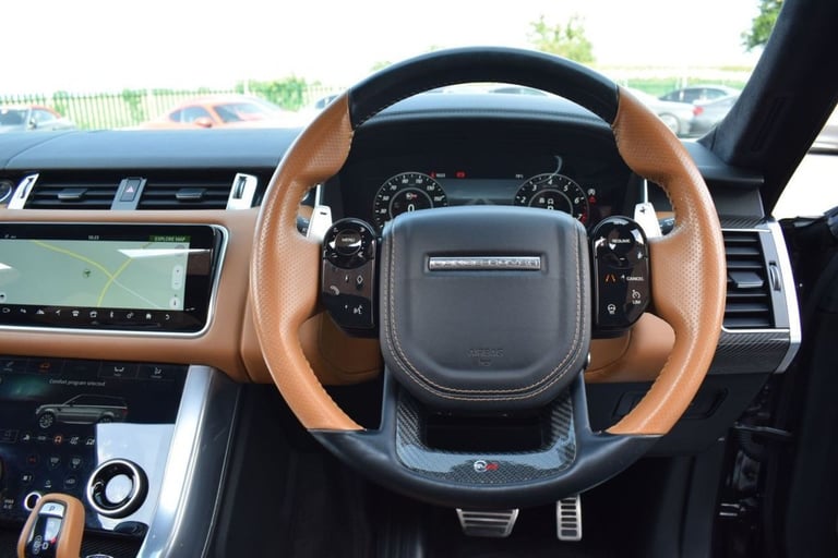 2021 62 LAND ROVER RANGE ROVER SPORT 5.0 P575 V8 SVR CARBON EDITION SUV 5DR PETR