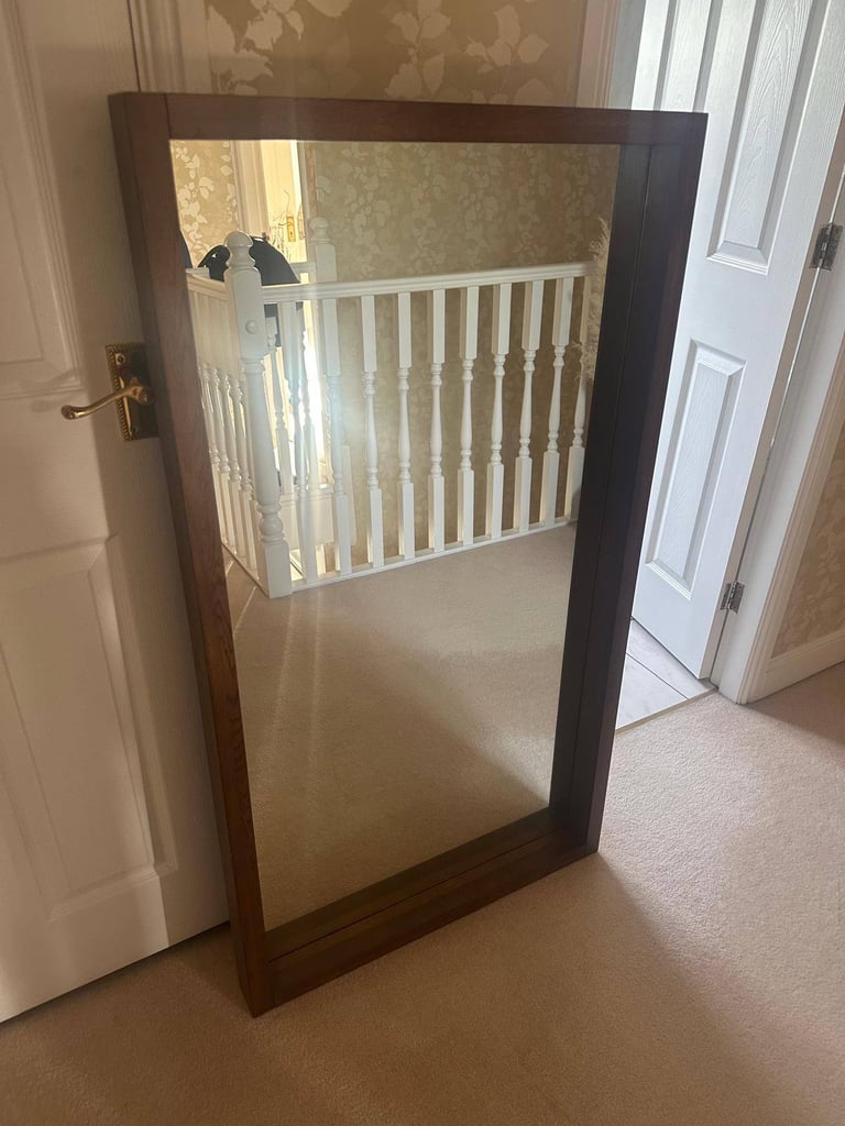 Console Table and Mirror