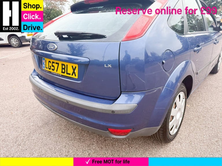 2007 Ford Focus 1.6 LX 5dr HATCHBACK PETROL Manual