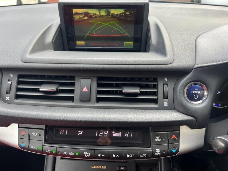 LEXUS CT 200h 1.8 SE- L 17 FULL MAP 2011 1 OWNER SAT NAV REV CAMERA HYBRID AUTO