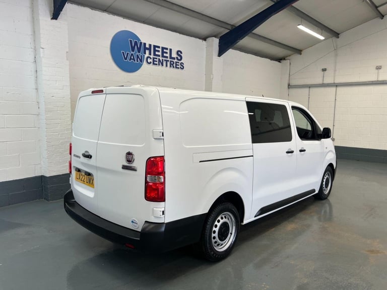 2022 Fiat Scudo 2.0 Multijet Tecnico Crew Van LWB Euro 6 (s/s) 6dr Combi Van Diesel Manual