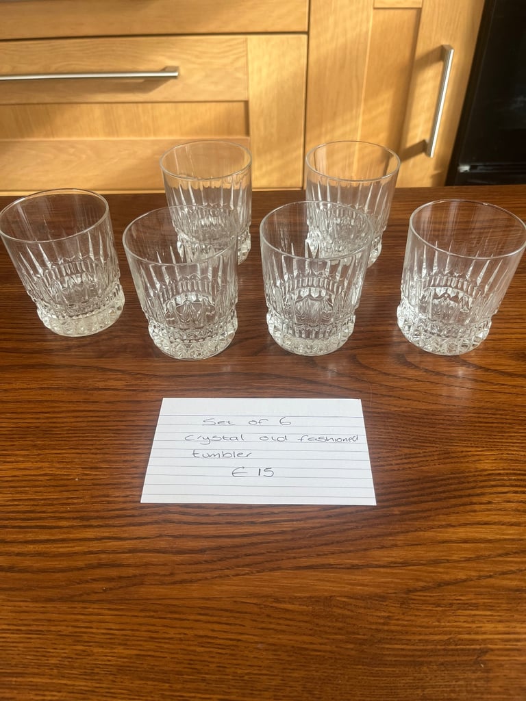 Glass tumblers