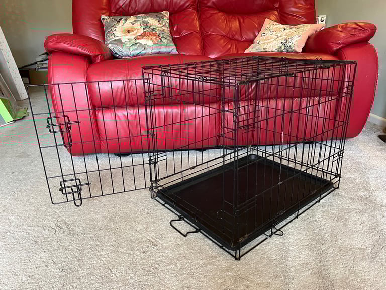 Metalled Cage Crate End opening door 43cm W x 60cm L x 49cm H 