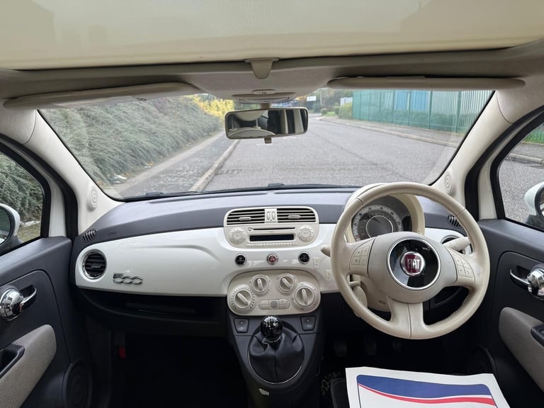 2009 Fiat 500 1.2 Lounge Euro 5 (s/s) 3dr HATCHBACK Petrol Manual