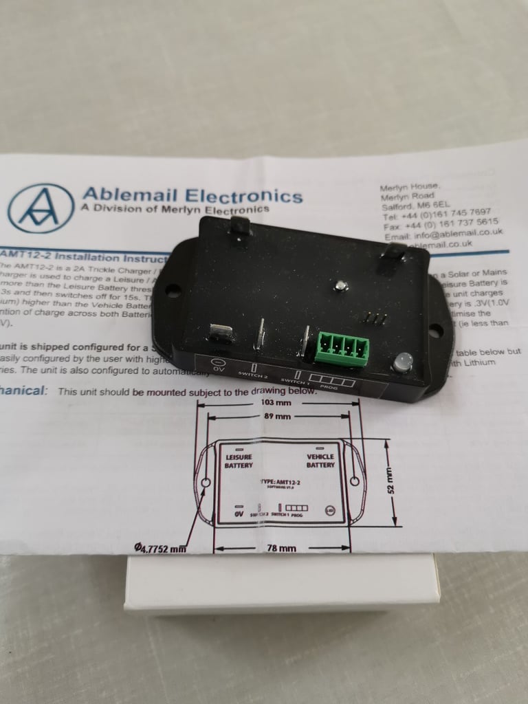 Ablemail AMT 12-2 TRICKLE CHARGER