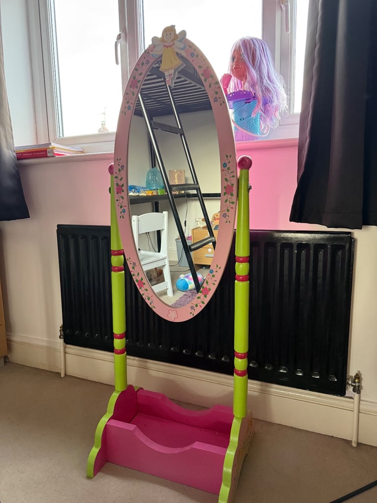image for Children’s Standing Mirror – Fairy Design